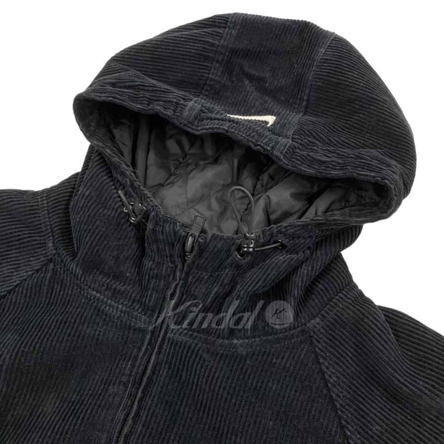 【値下げ】NIKE×Supreme 「Arc Corduroy Hooded Jacket」 コーデュロイ中綿ジャケット ブラック サイズ：S (名古屋栄店)｜kindal｜03