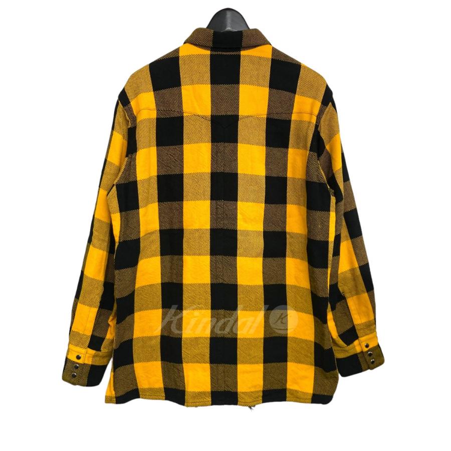 値下げ】ensou 「Broken Western Shirt」 チェックウエスタンシャツ 