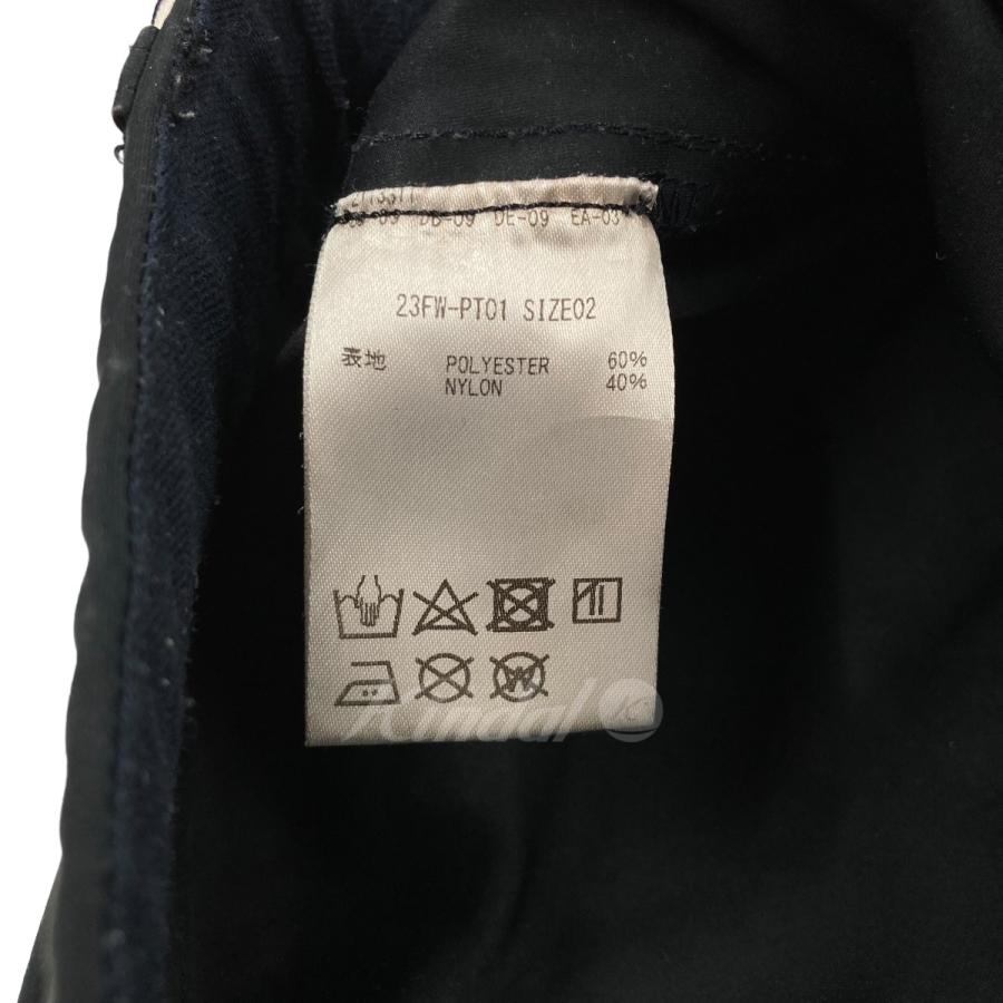 値下げ】LAID B 2023AW 「Pajama pants」 撥水パンツ ネイビー サイズ 