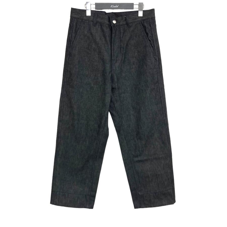 値下げ】OAMC 2023AW 「SENTINEL PANTS」 ワイドデニムパンツ ブラック 