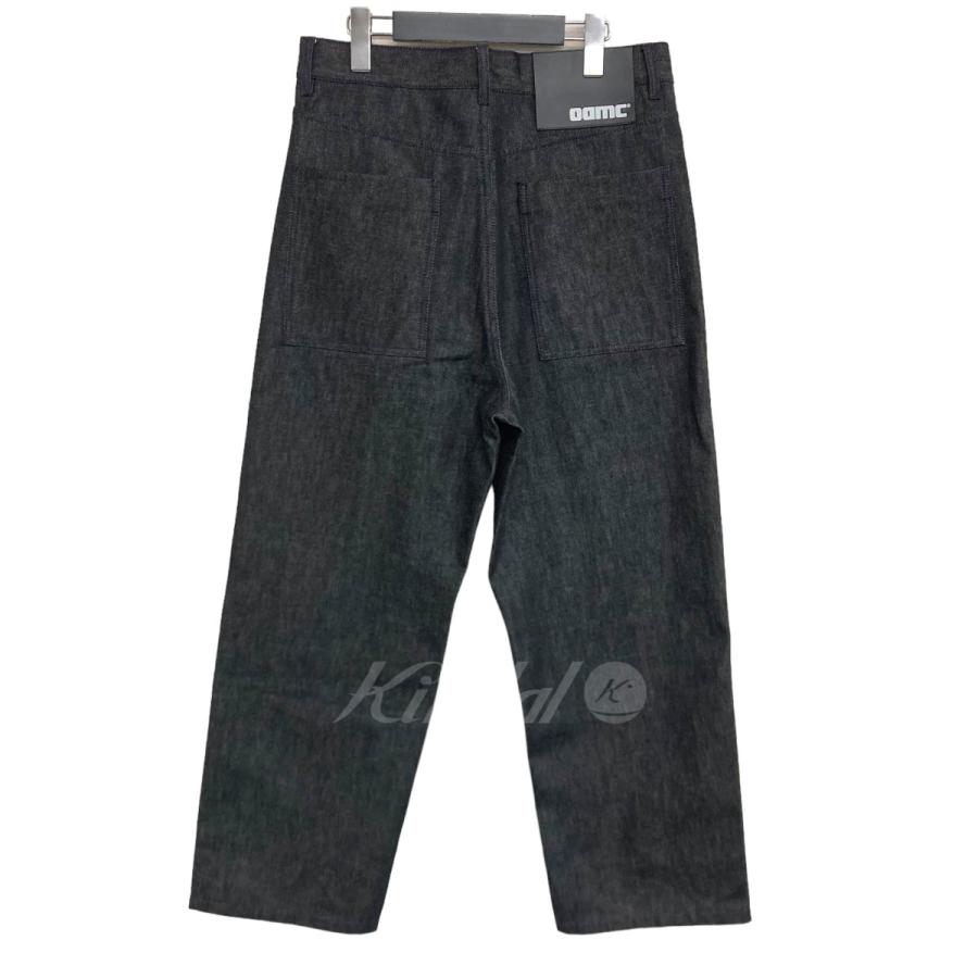 値下げ】OAMC 2023AW 「SENTINEL PANTS」 ワイドデニムパンツ ブラック 