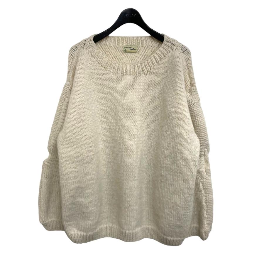 値下げ】MacMahon Knitting Mills×Niche． 「Crew Neck Knit 3D Arm  