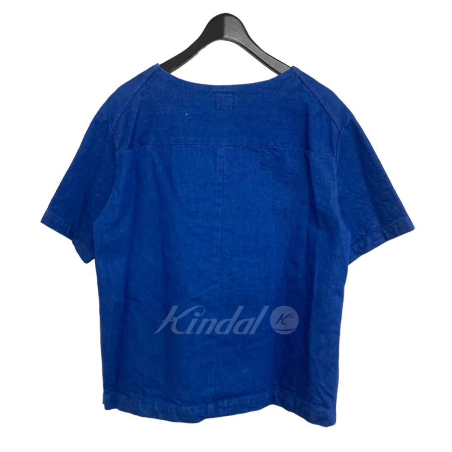 サンシー SUNSEA 2013SS サイドジップデニムTシャツ SNS 13S20 インディゴ サイズ：2｜kindal｜02