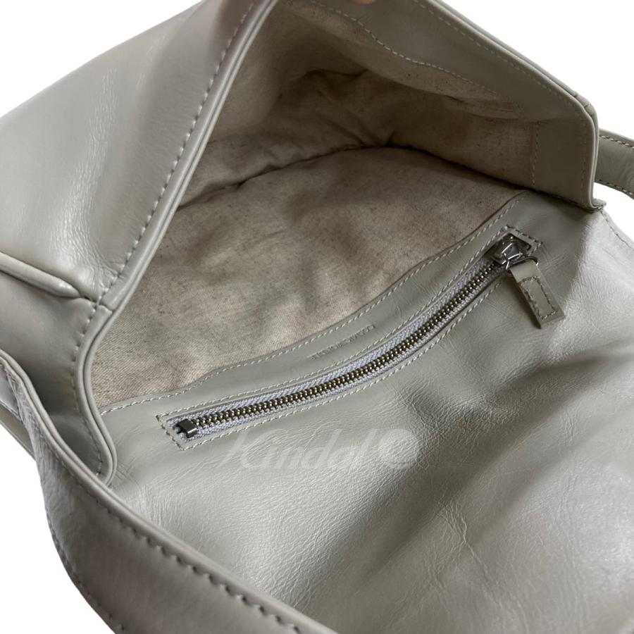 コズミックワンダー COSMIC WONDER 「Leather shoulder bag」 レザーショルダーバッグ アイボリー サイズ：Free｜kindal｜05