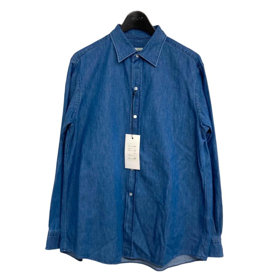 アプレッセ A．PRESSE 2023AW 「Washed Denim Shirt」 デニムシャツ 