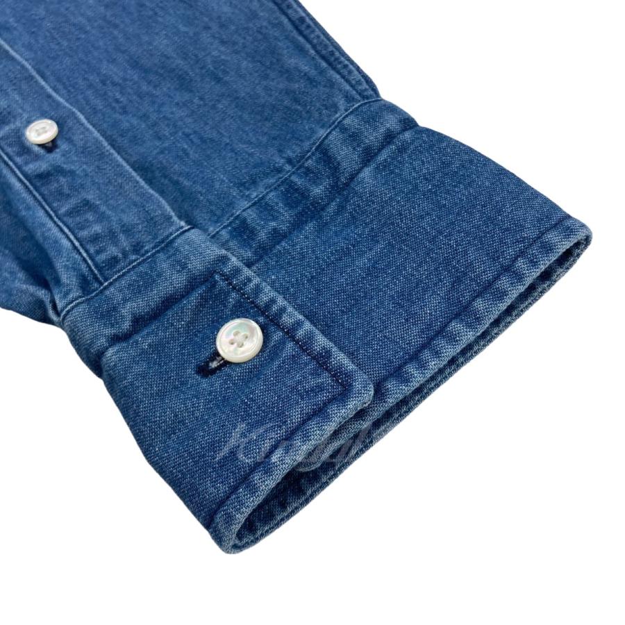 アプレッセ A．PRESSE 2023AW 「Washed Denim Shirt」 デニムシャツ 