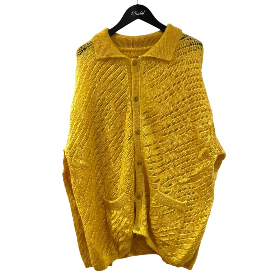 ヨーク YOKE 24SS SILK MOHAIR BUTTONED CARGIGAN モヘア×シルク 