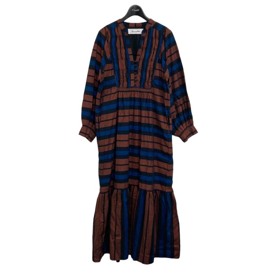 Sara Mallika ロングサマーワンピース 23AW SARA MALLIKA プリントワンピ