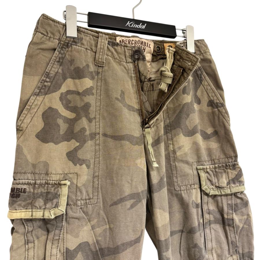 Abercrombie&Fitch 加工 裾ZIP パラシュートカーゴパンツ Men's Cargo Pants & Paratrooper Pants | Abercrombie & Fitch