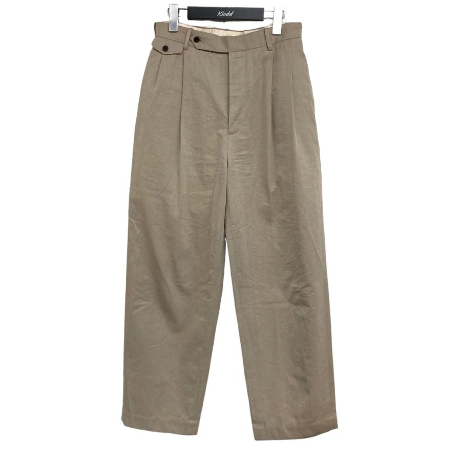 アプレッセ A．PRESSE 24SS Type．2 Melange Gabardine Trousers 2 
