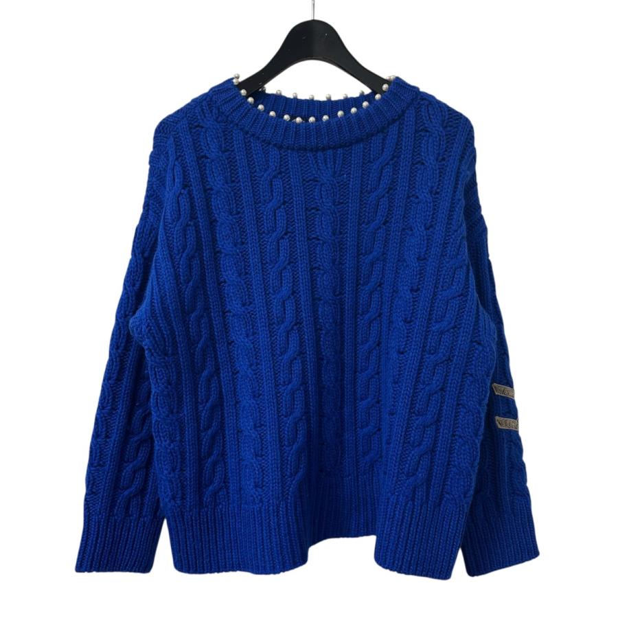 45R 【値下げ】45R ケーブルユニフォームSWEATER パールケーブル