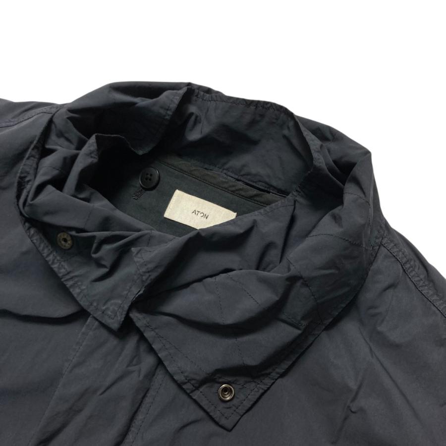 ATON ショートモッズコート ダークグリーン 04サイズ ATON ショートモッズコート ダークグリーン 04サイズ