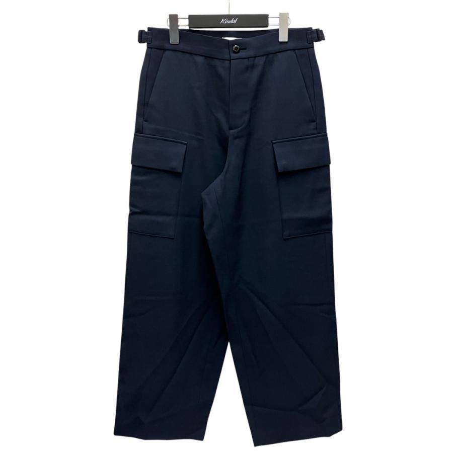 年末セールaton カーゴパンツ cargo pants ATON / エイトン】KYOTO TSURIZOME COTTON EASY CARGO PANTS / 京都吊