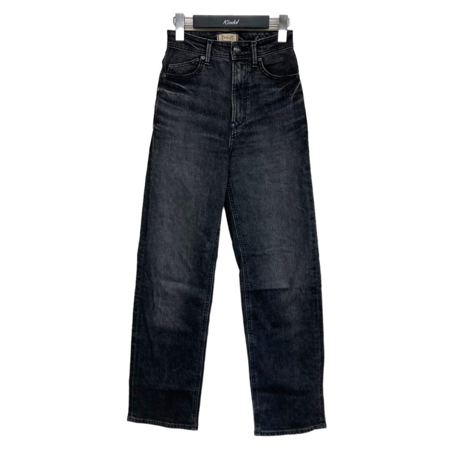 サイズ22】美品YANUK ボーイズストレートLEA デニムパンツ