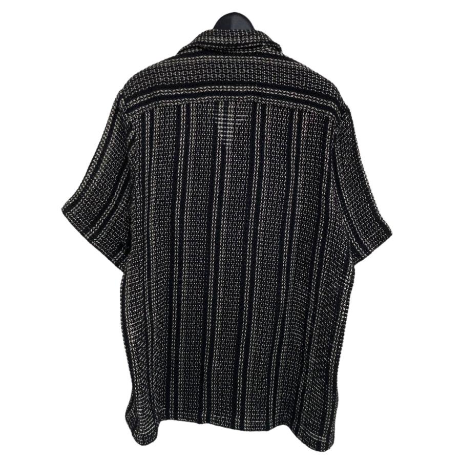 CMMN SWDN Dexter Shirt 半袖メッシュシャツ M16W639 ブラック CMMN SWDN Dexter Shirt 半袖メッシュシャツ M16W639 ブラック