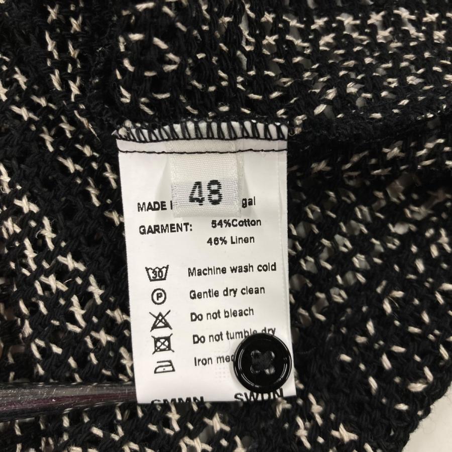 CMMN SWDN Dexter Shirt 半袖メッシュシャツ M16W639 ブラック CMMN SWDN Dexter Shirt 半袖メッシュシャツ M16W639 ブラック