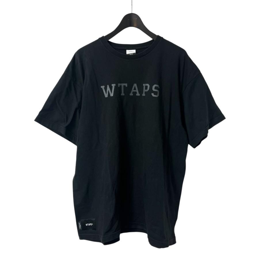WTAPS ダブルタップス 23SS COLLEGE SS 半袖コットンTシャツ 231ATDT  