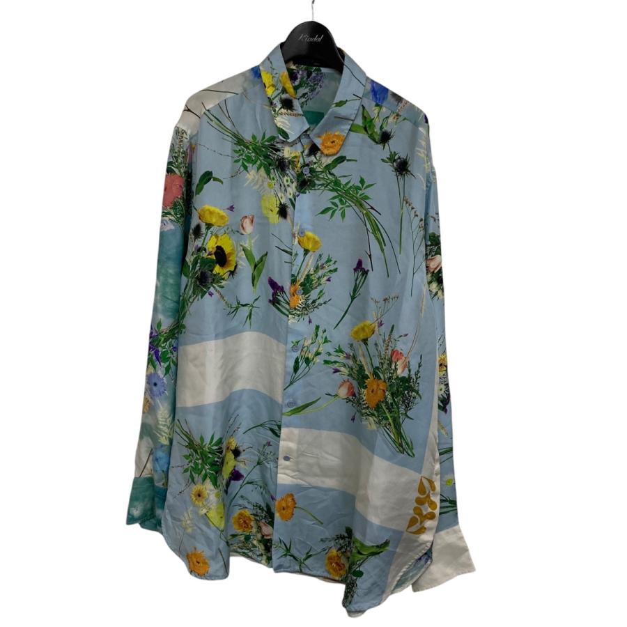 ルイヴィトン 20SS 総柄シルク 長袖シャツ ルイヴィトン 20SS 総柄シルク 長袖シャツ