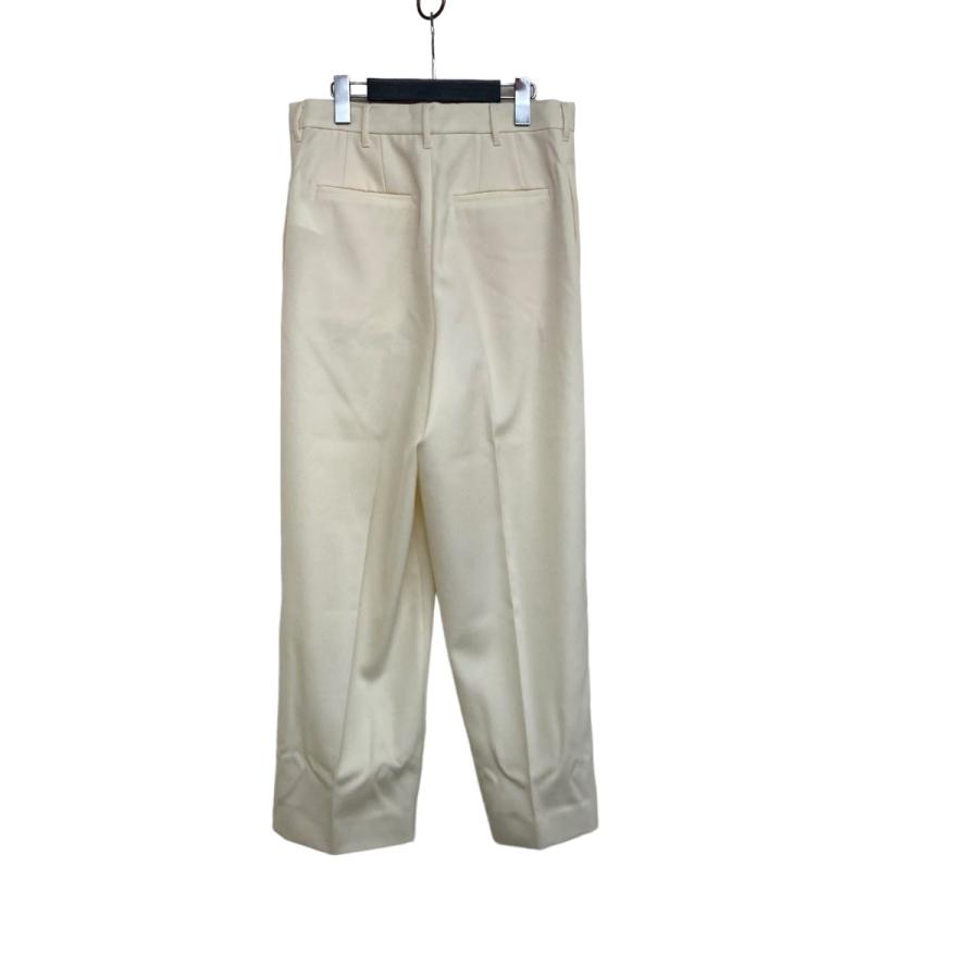 値下げ】nonnotte 23AW NO TACK WIDE STRAIGHT TROUSERS ワイド