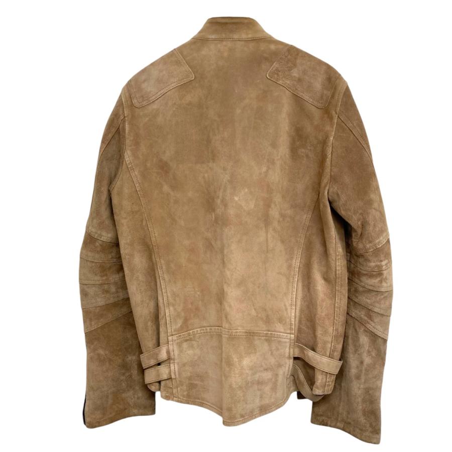 サカイ sacai スウェードライダースジャケット 17 01459M ベージュ 