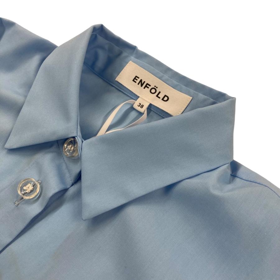 ENFOLD 【値下げ】ENFOLD BALLOON HEM SHIRT バルーンシルエットシャツ 