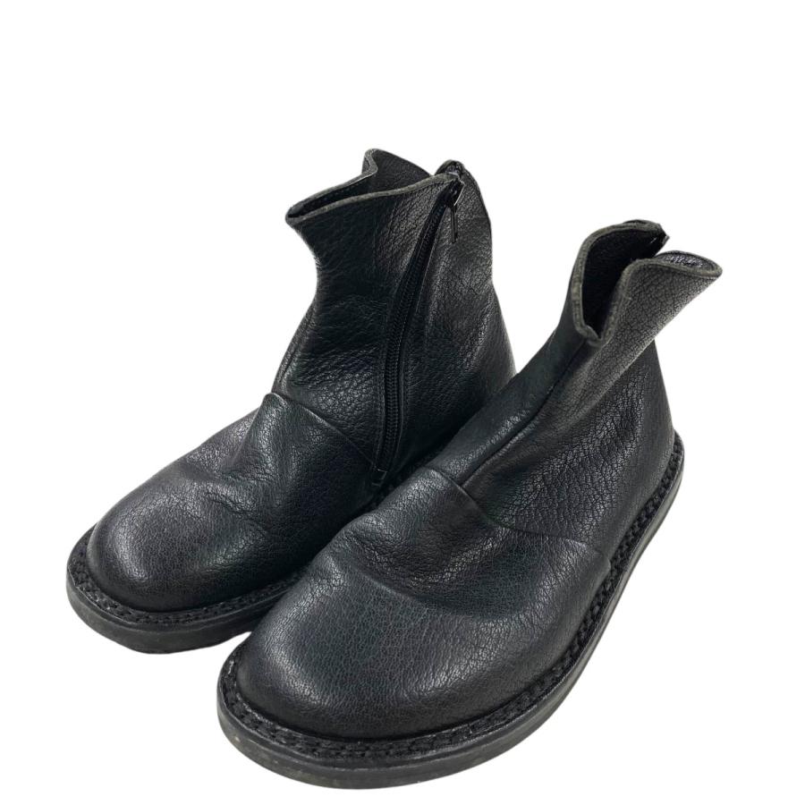 極美品】トリッペン ブーツ 37 ネイビー サイドジップ 【公式通販】