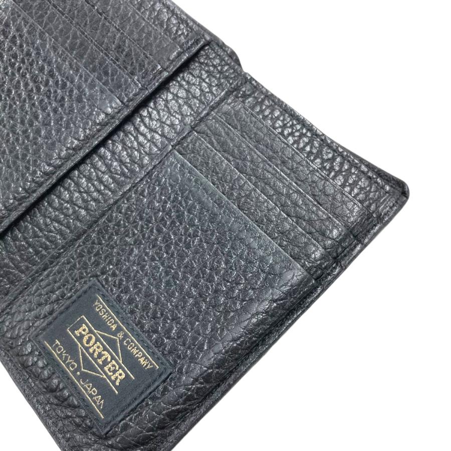 PORTER 【値下げ】PORTER×5525gallery 3つ折り財布 ブラック (名古屋栄  