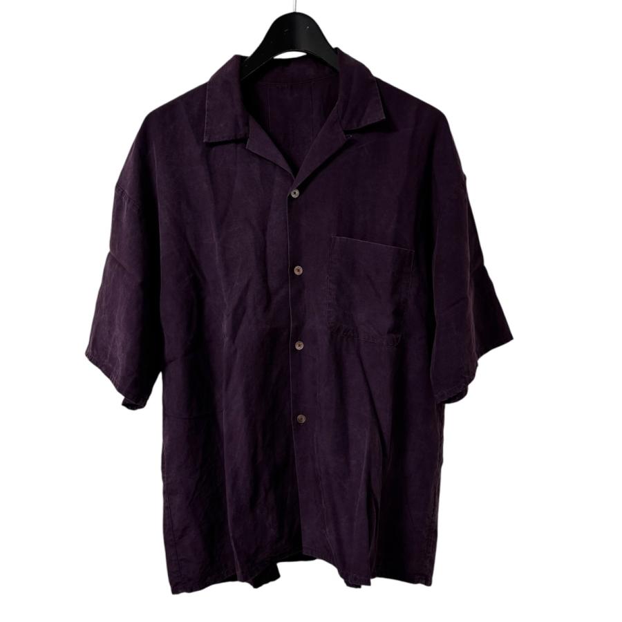 URU ウル 17SS レーヨン半袖シャツ 17SUS07 パープル サイズ：2 