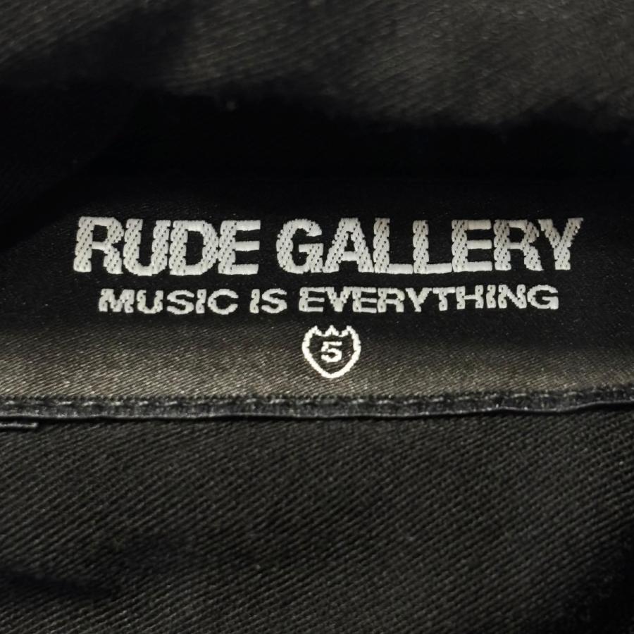 RUDE GALLERY ルードギャラリー スカシャツ 半袖刺繍シャツ