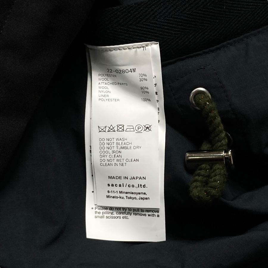 sacai（サカイ） 【値下げ】sacai 22AW Suiting Anorak アノラック
