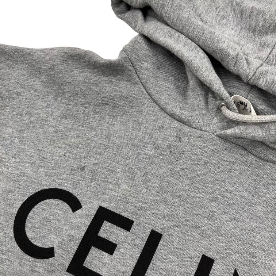 CELINE 【値下げ】CELINE ルーズ フーディー コットンフリース  