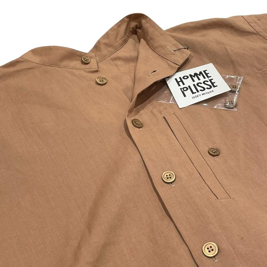 HOMME PLISSE ISSEY MIYAKE 【値下げ】HOMME 24SS PL RAMIE SHIRT HP41 