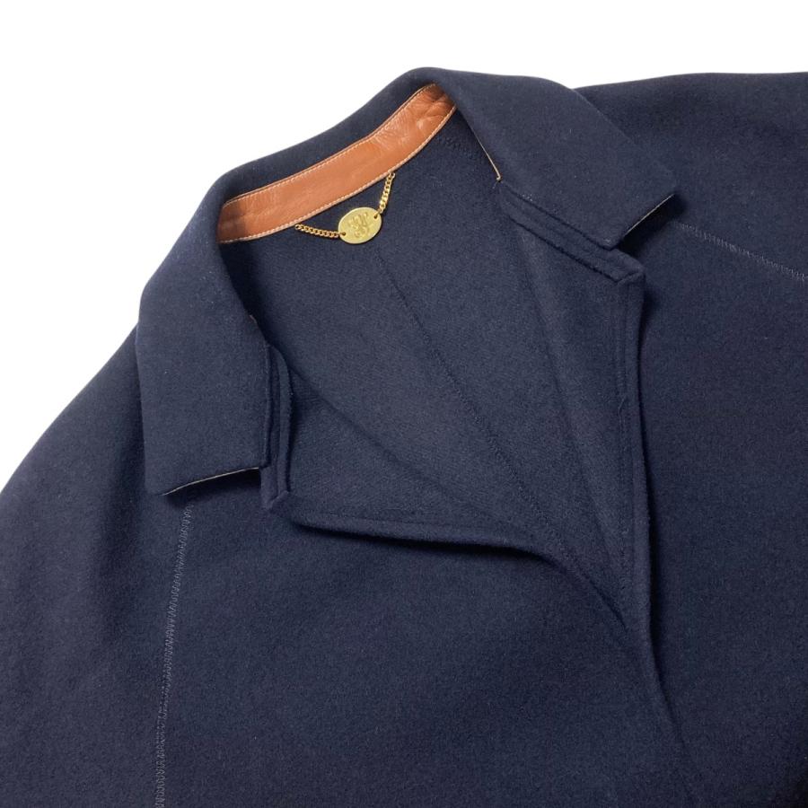 SUNSEA サンシー 21AW FELTON COAT チェスターコート 21A35 ネイビー 