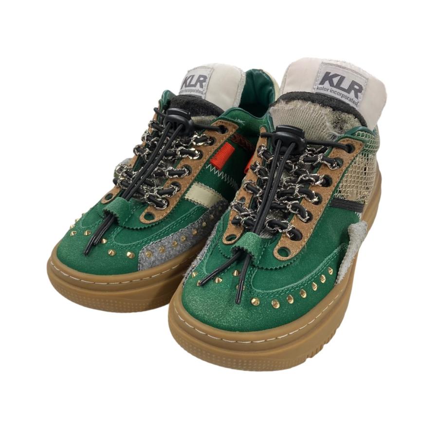 靴 kolor 23fw sneaker Color（カラー） KOLOR 23AW ローカットスニーカー 23WCL A03503
