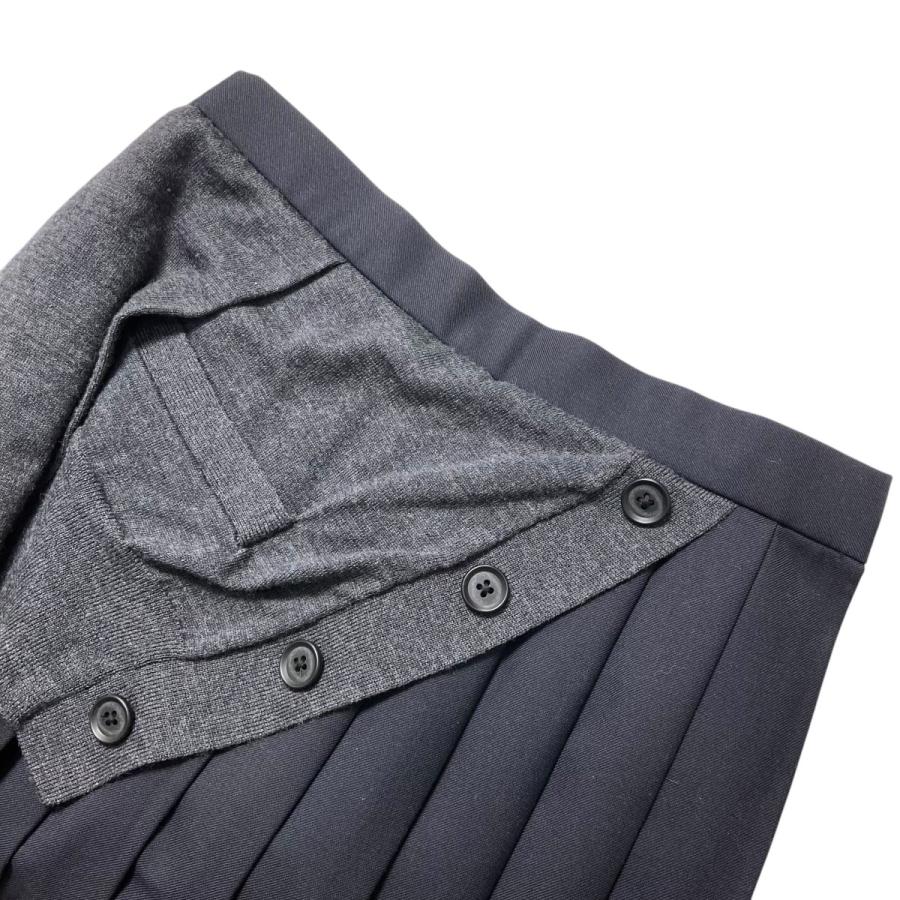 Color（カラー） 【値下げ】KOLOR 24AW ミディアムプリーツスカート 