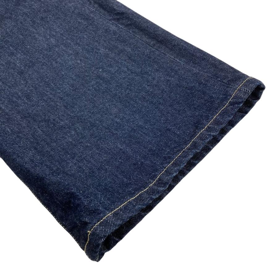 美品 ebure ウォッシュドデニムワイドストレート パンツ 36サイズ 定番 ebure 【値下げ】EBURE ウォッシュドデニム ワイドストレート