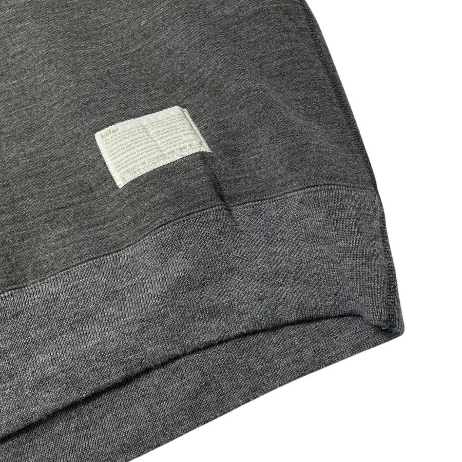 Color（カラー） 【値下げ】KOLOR 22AW ダンボールスウェット