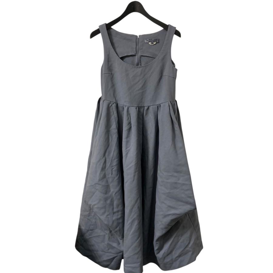 COMME des GARÇONS グレー ノースリーブワンピース XS COMME des GARCONS 【値下げ】COMME 24AW ポリエステル