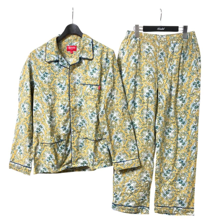 Supreme シュプリーム Paisley Flannel Pajama Set セットアップ 