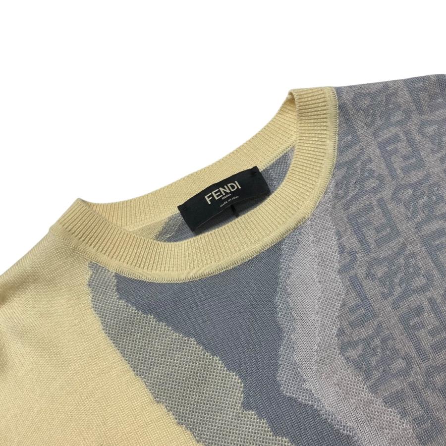 FENDI（フェンディ） 【値下げ】FENDI クルーネックニット FZX039 AIBR 