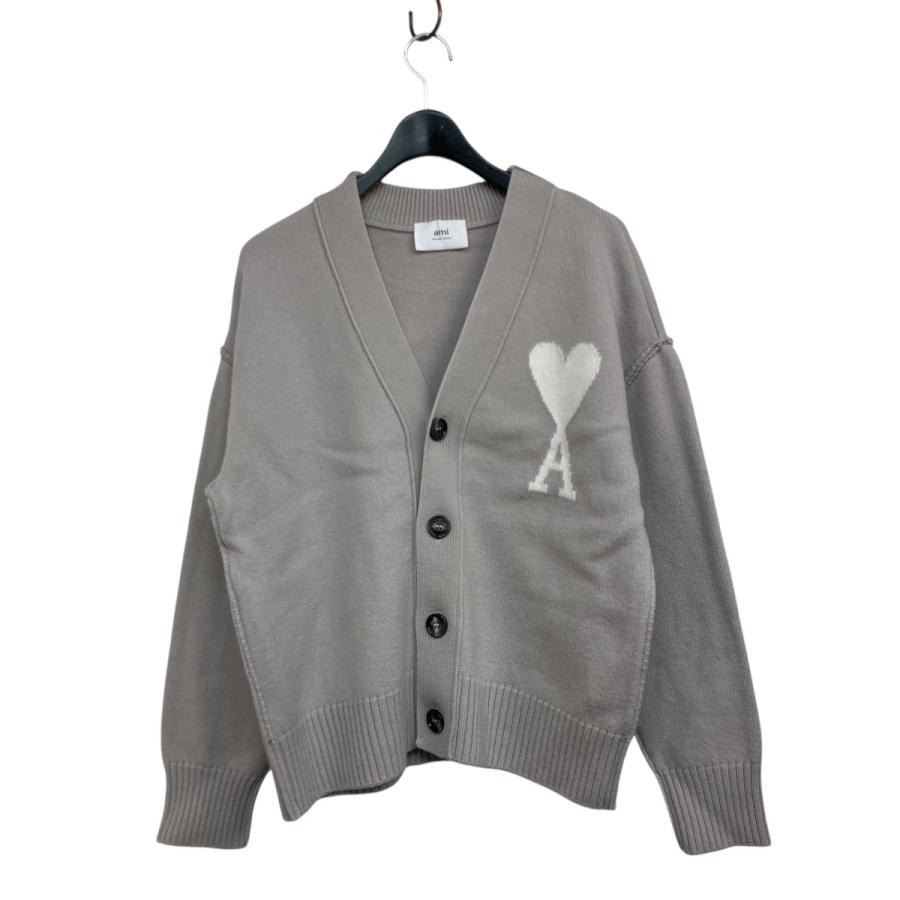 amiparis アミパリス カーディガン グレー 正規品 グレー アルパカ Ami De Coeur カーディガン グレー/オフホワイト