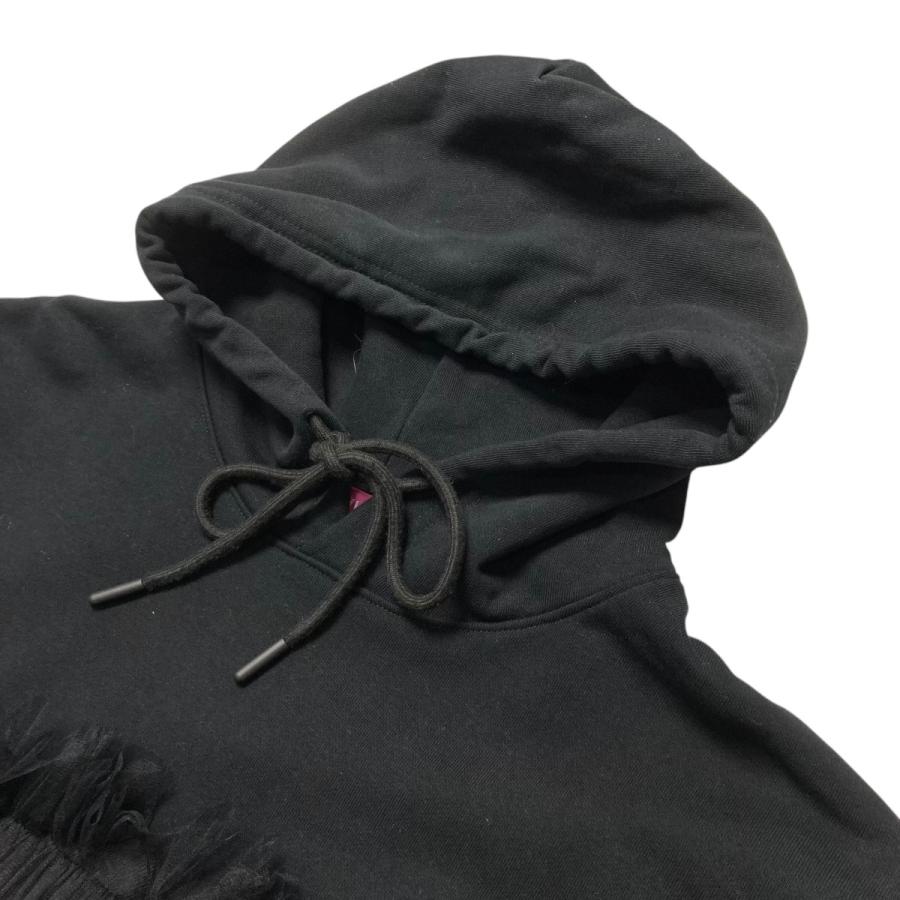 【美品】VIVIANO TULLE HOODIEプルオーバーパーカー vv 【値下げ】VIVIANO 24AW GATHERED TULLE HOODIE プルオーバー