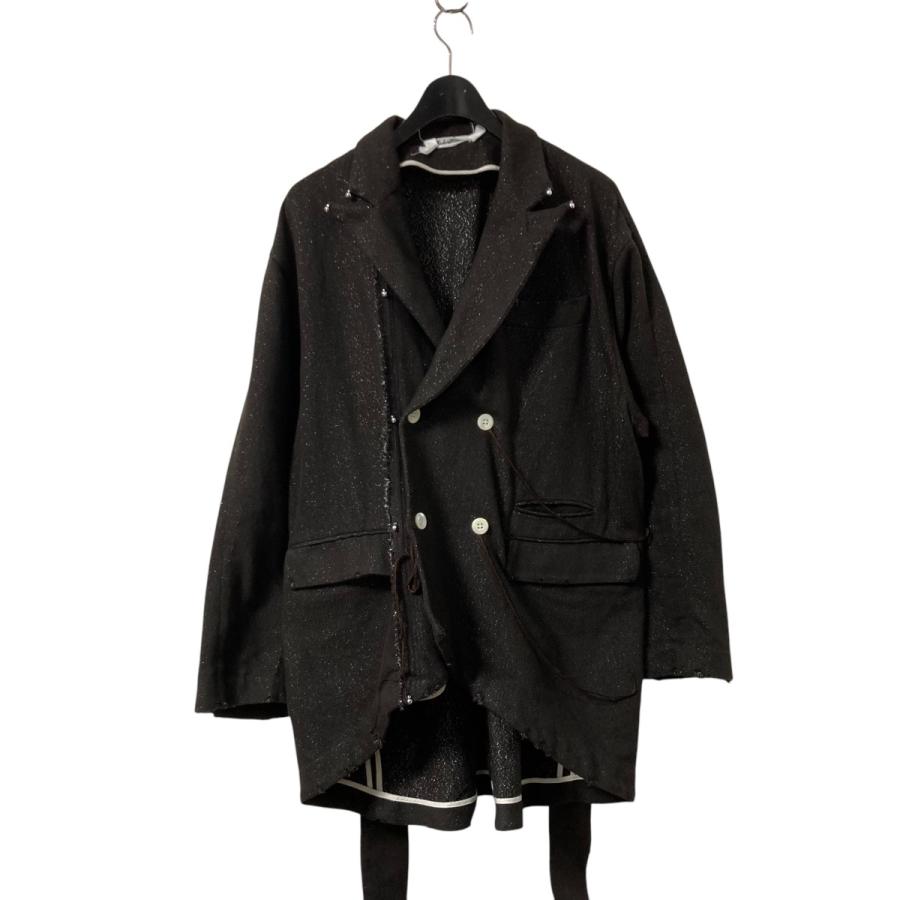 値下げ】Midorikawa 24AW GLITTER NEL DAMAGE COAT テーラード