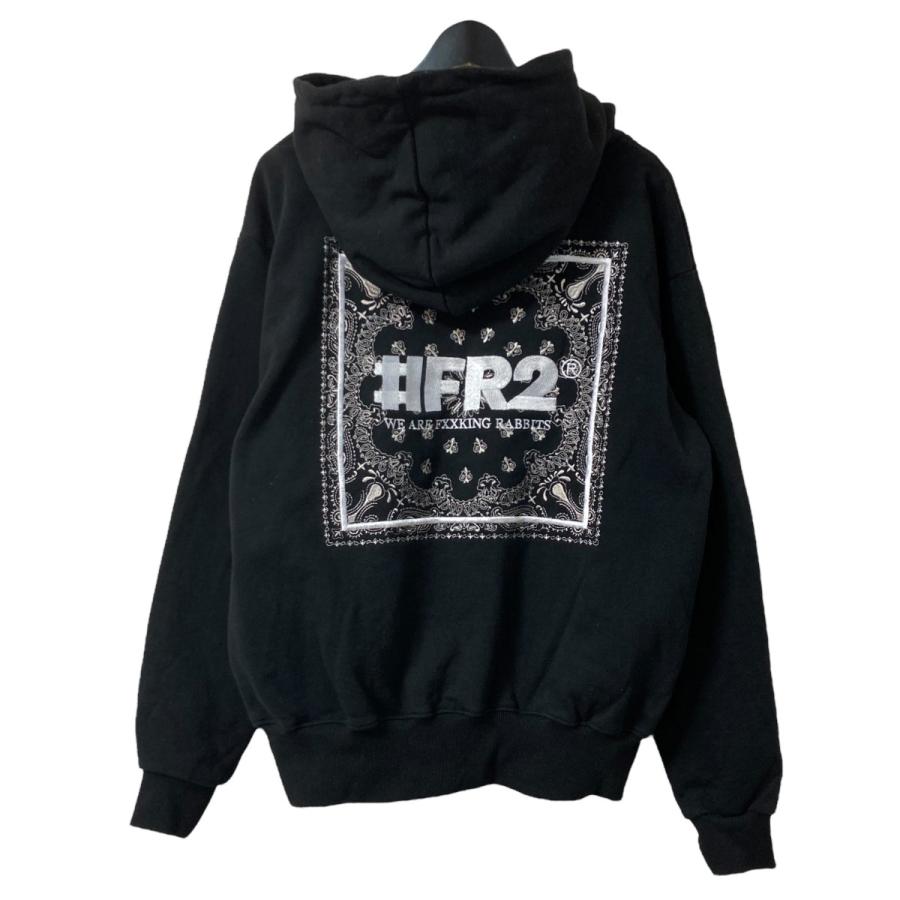 FR2 【値下げ】FR2 Embroidery Paisley Pattern Zip-up Hoodie