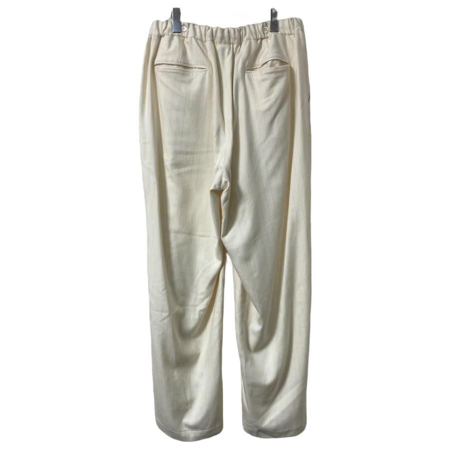 値下げ】Midorikawa 25SS SILK STRIPE APRON EASY PANTS シルク