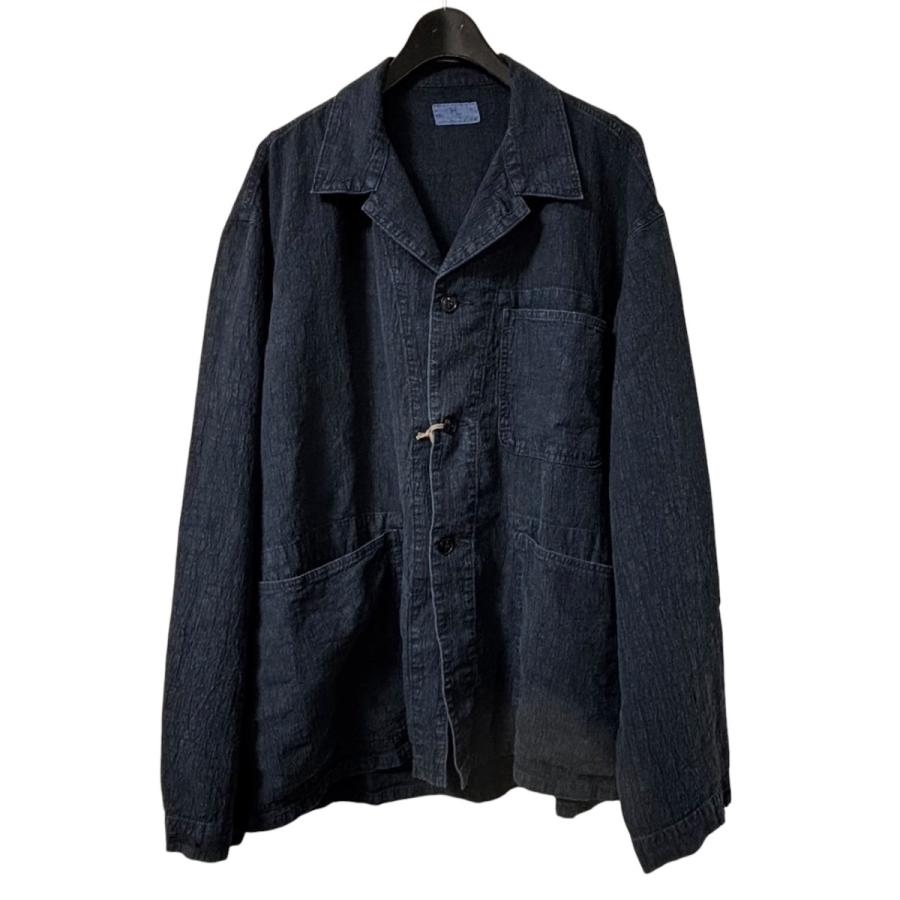 ヘリル HERILL 25SS Linen P41 Coverall Jacket ワッシャー加工 ヘリル HERILL 25SS Linen P41 Coverall Jacket ワッシャー加工