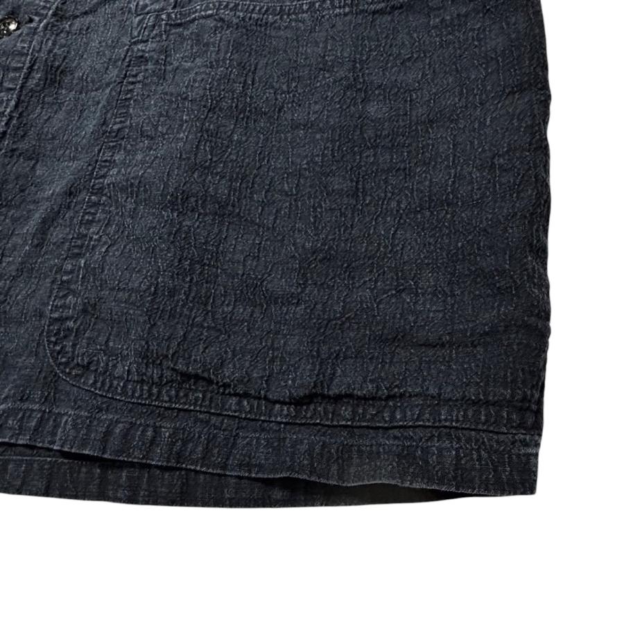 ヘリル HERILL 25SS Linen P41 Coverall Jacket ワッシャー加工 ヘリル HERILL 25SS Linen P41 Coverall Jacket ワッシャー加工