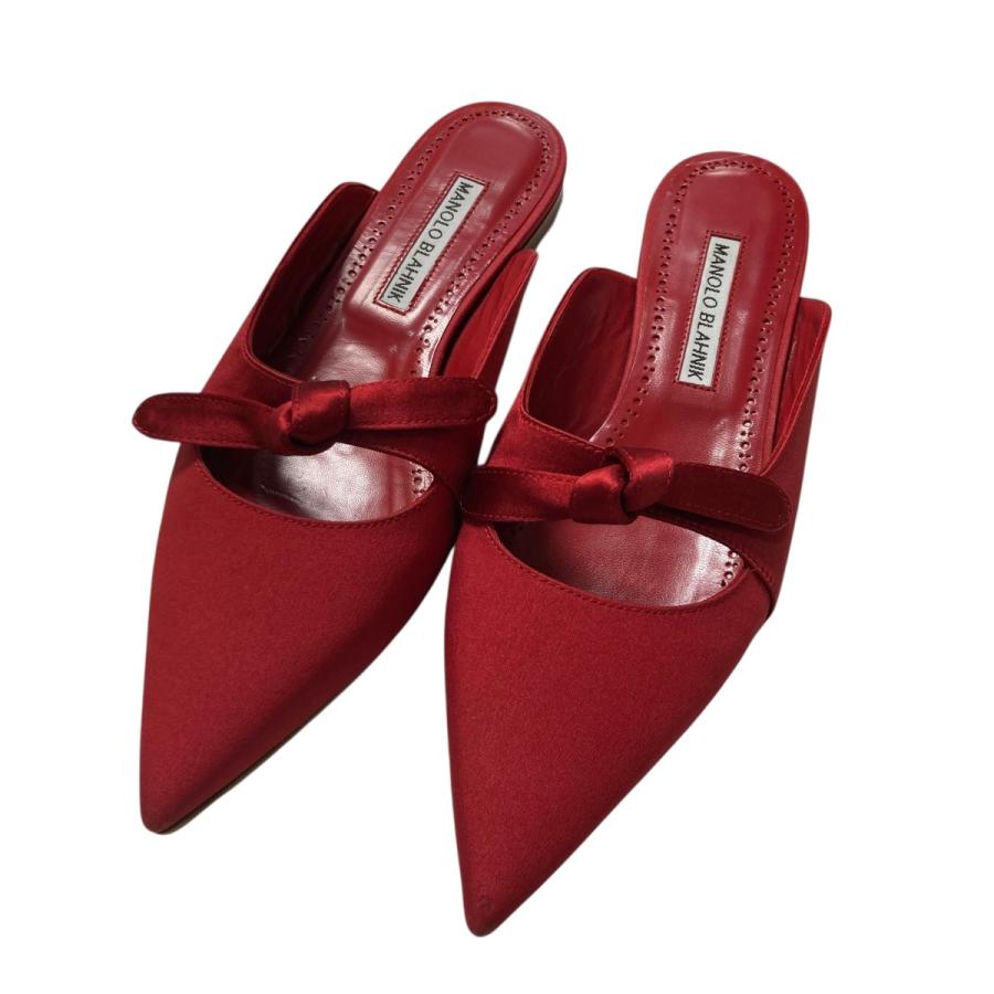 Manolo blahnik フラットミュール　34 MANOLO BLAHNIK（マノロブラニク） 【値下げ】Manolo Blahnik