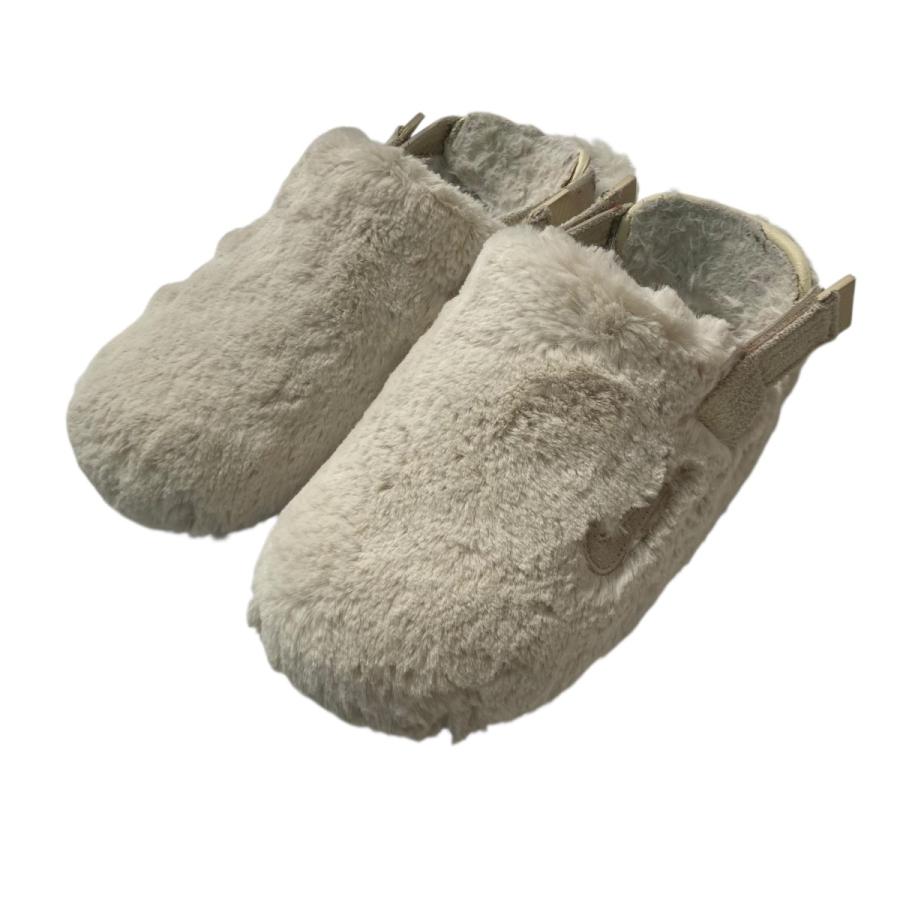 NIKE 【値下げ】NIKE W CALM MULE SE SANDDRIFT ファーサンダル