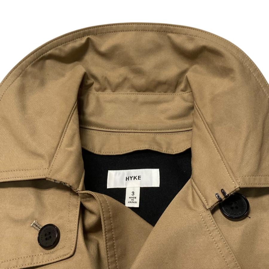 HYKE（ハイク） ライナー付トレンチコート 152 17005 ベージュ サイズ